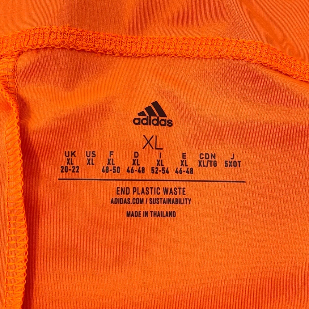 Adidas ClimaCool Tennis Match Skirt Orange Skort Athletic Shorts Women’s size XL - Picture 11 of 13
